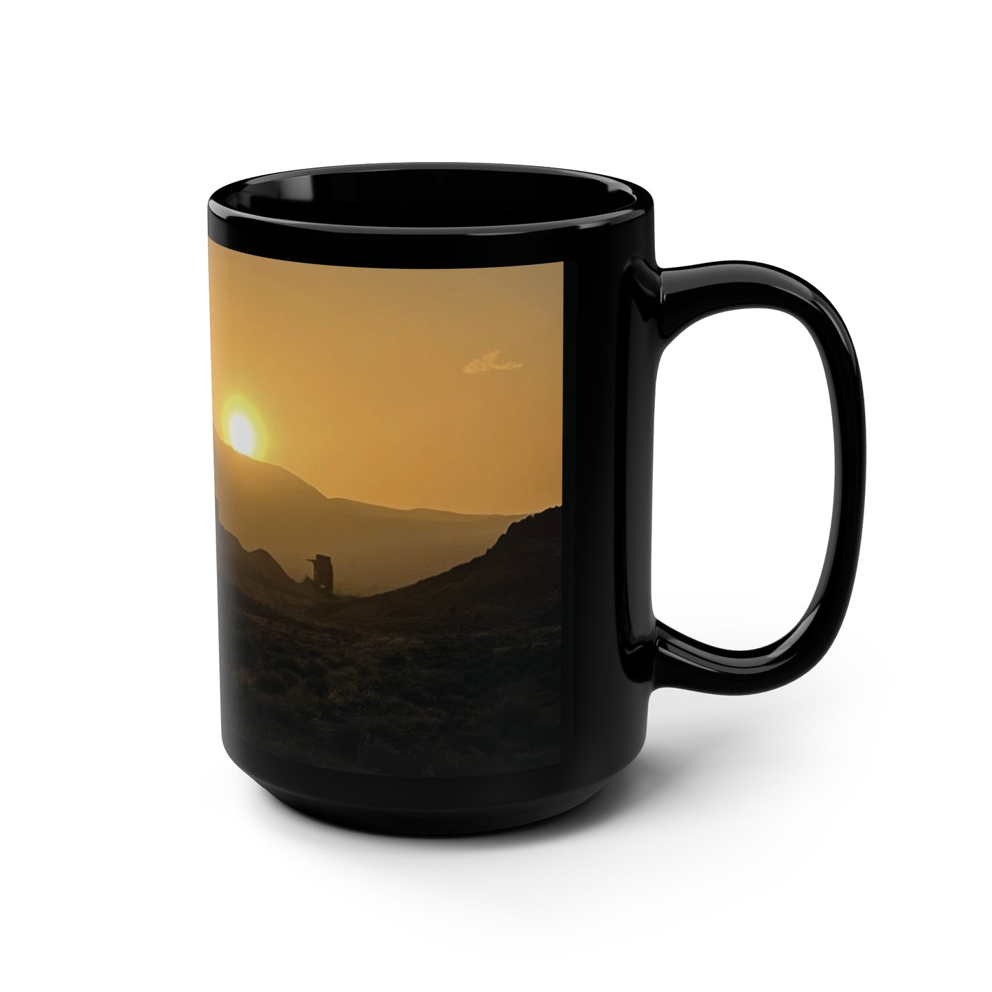 Abandoned & Forgotten Places Sunset Mug, 15oz