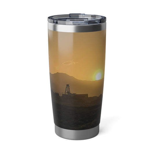 A&FP Sunset Logo, Vagabond Stainless Steel Tumbler, 20oz