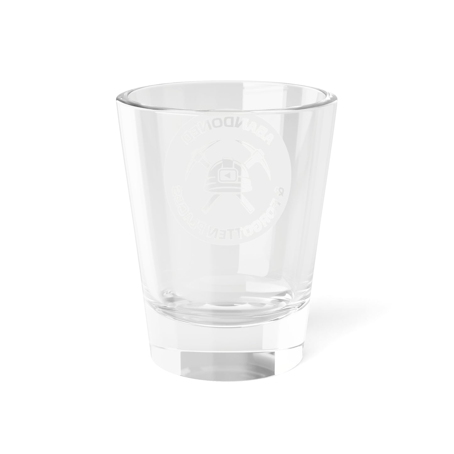 Abandoned and Forgotten Places Shot Glass, 1.5oz