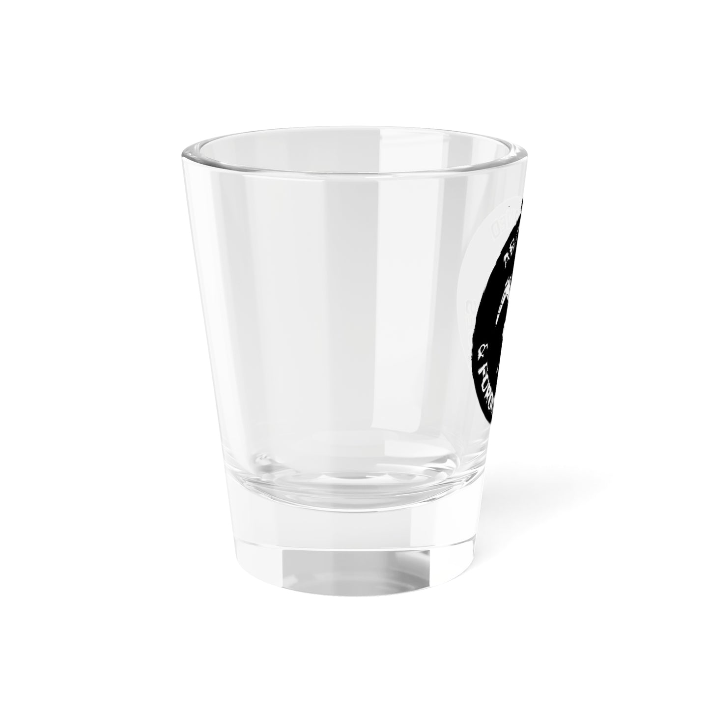 Abandoned and Forgotten Places Shot Glass, 1.5oz