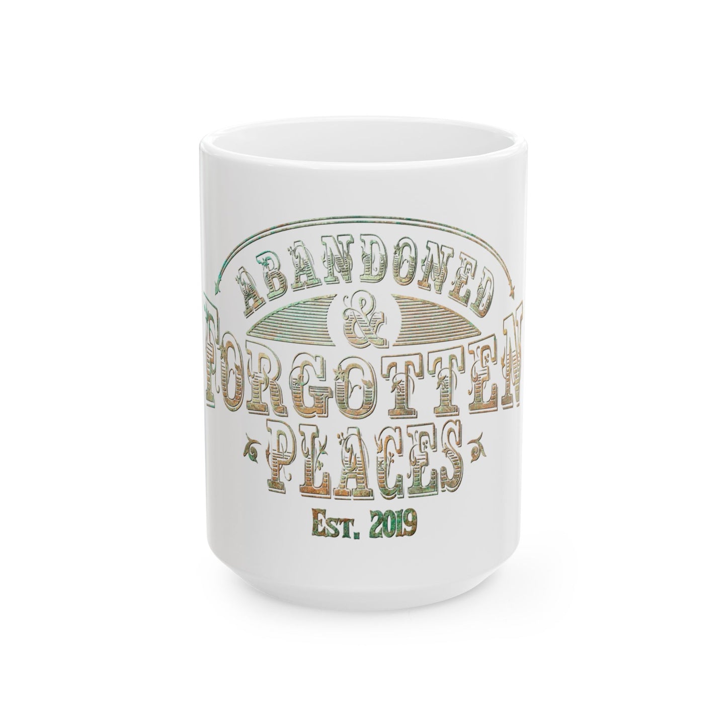 Abandoned and Forgotten Places Ceramic Mug - 11 and 15oz