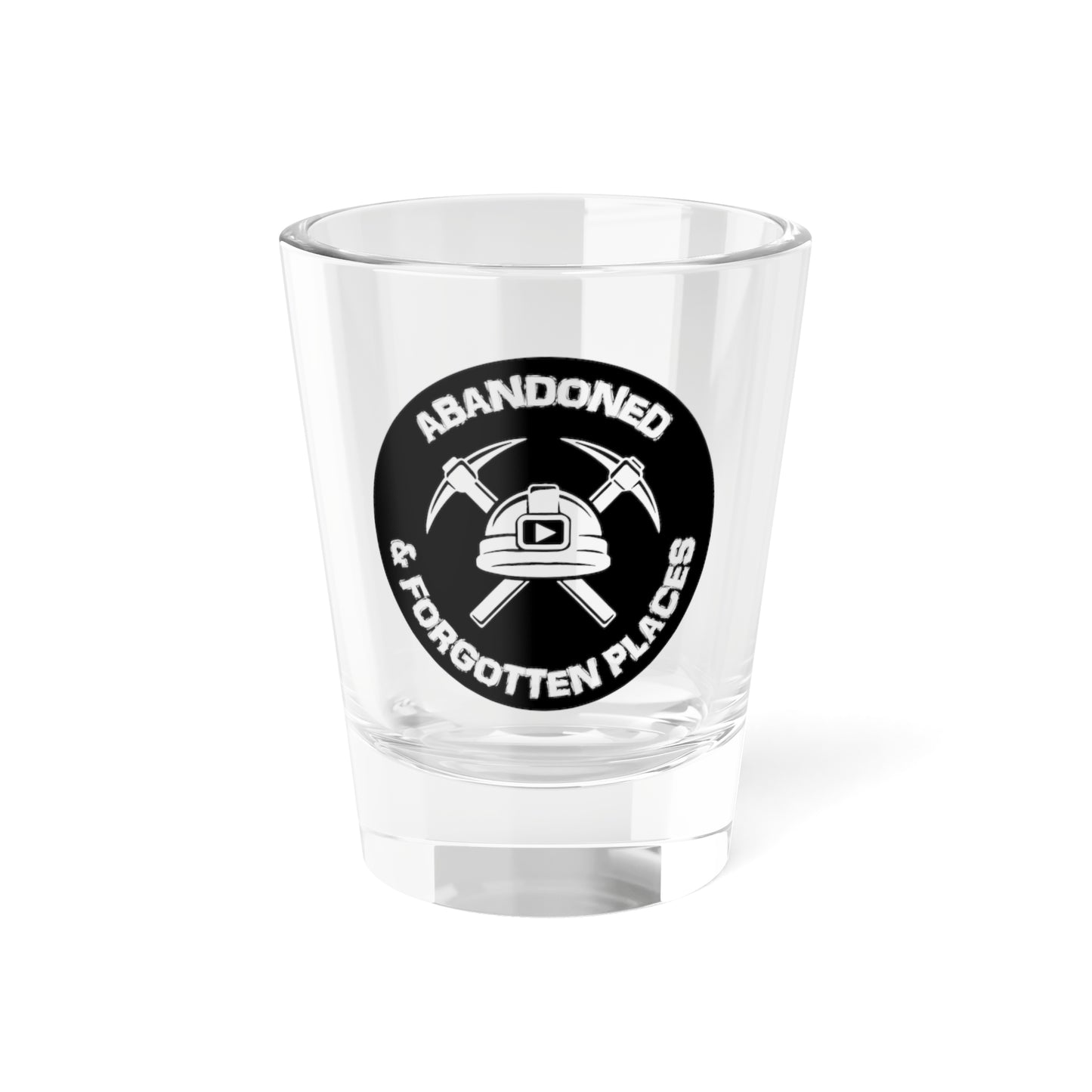 Abandoned and Forgotten Places Shot Glass, 1.5oz