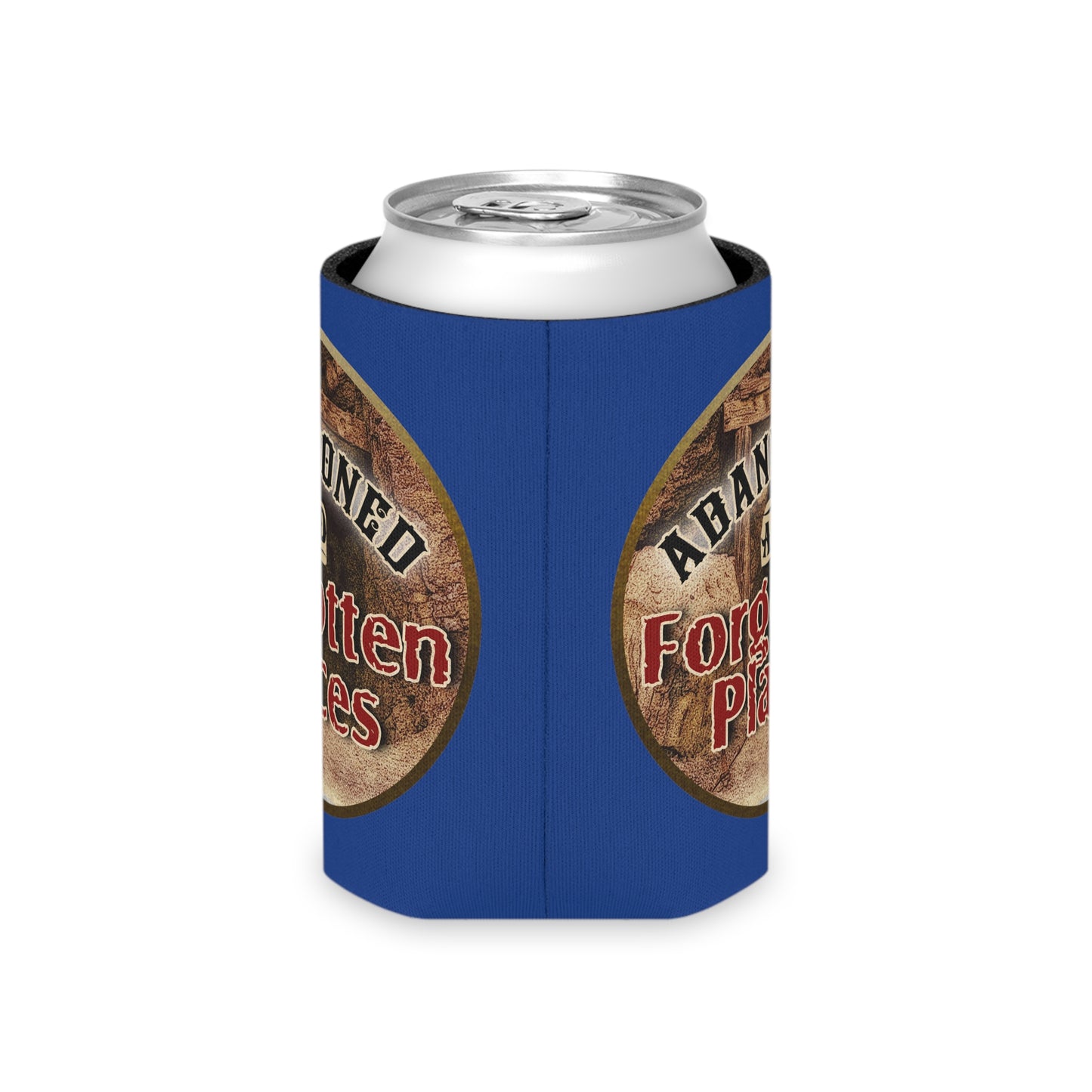 A&FP Logo Can Cooler (Dark Blue)